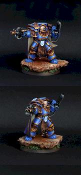Horus Heresy Captan Aethon Ultramarine by kitsune888