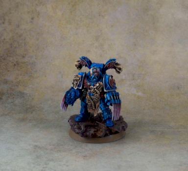 Night Lords Space Marine Veteran with lighting claws by Piriney