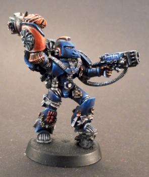 25th Anniversary Crimson Fists Captain by AnnaChristine