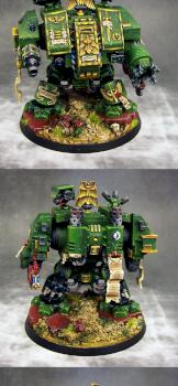 Dark Angels Dreadnought by lovall