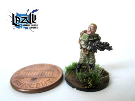 Earth Force Marines Squad Leader by s0rice