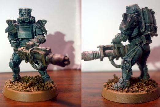 Fallout T-51b armour by Poehavshy