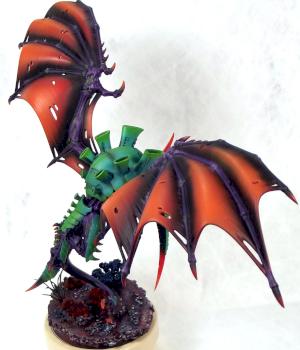 Swooping hive tyrant by Artiviks