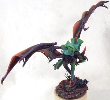 Swooping hive tyrant by Artiviks