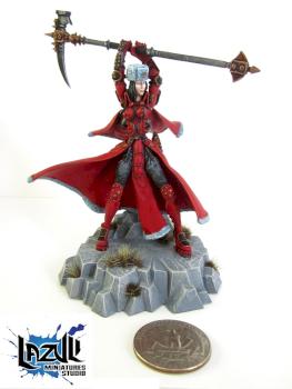 Kommander Sorscha Kratikoff (WARMACHINE Khador Warcaster) by s0rice