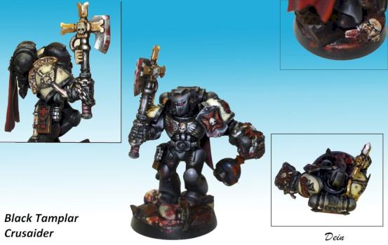 Black Templar Crusader by Lord Dein