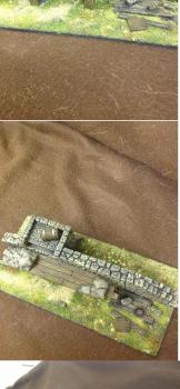 Fieldstone wall section by ojoj