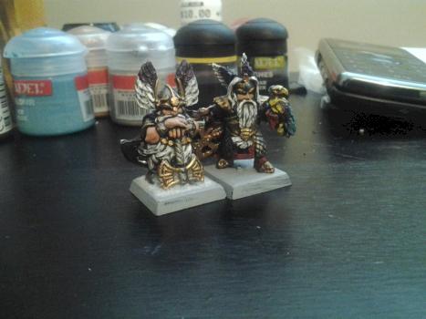 Two Dwarf Lords by largefather