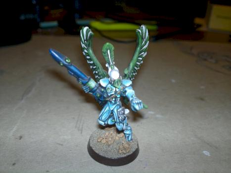 Eldar Swooping Hawk Exarch by Rei Ayanami