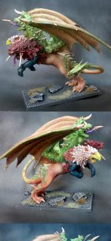 Warriors of Chaos Chimera by projectkasual
