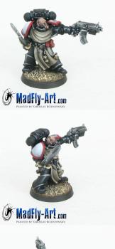 Black Templars Captain Draco by MadFlyArtStudio