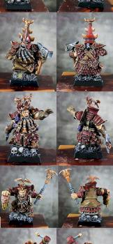 Chaos Dwarves - GOLD (Squad Fantasy) USA Games Day 2013 by Athos