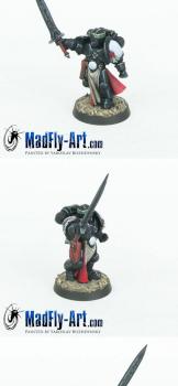 Black Templars Emperor's Champion by MadFlyArtStudio
