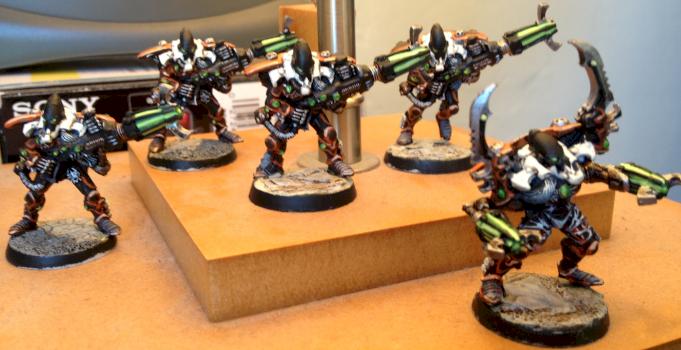 Eldar Warp Spider Squad by Jberrysf