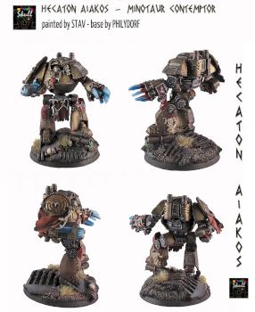 Hecaton Aiakos - Minotaur Contemptor Dreadnought by StudioSkull