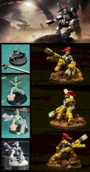 Tau Commander Shadowsun by Grreegg