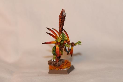 Lizardmen Skink Priest by Gargantuan