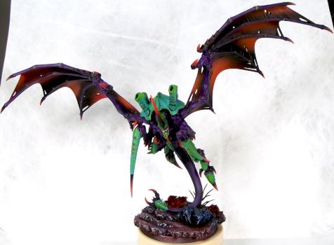 Swooping hive tyrant by Artiviks