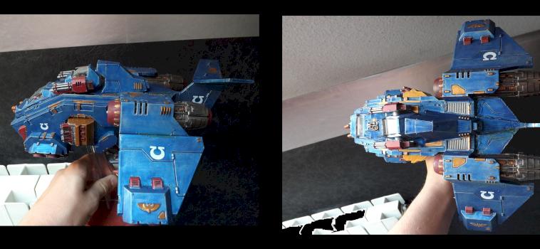 spaces marines ultra marines stormraven by yann54280
