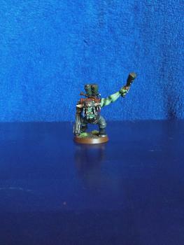 Ork Boy (my first ever painted miniature) by Zug