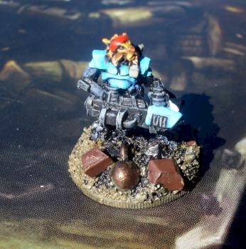 15mm Felid warrior. by danl