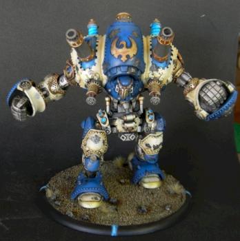 Cygnar Stormwall Collosal by icleadpeople