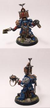 Space Marine Librarian in Terminator Armour by Priestoflie