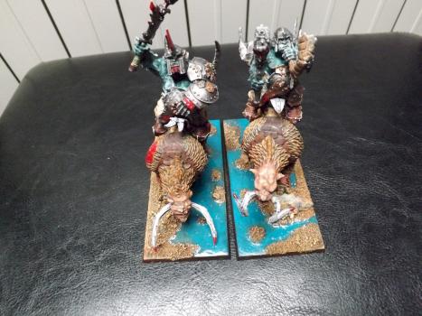 Ogre Kingdoms Mournfang Cavalry by yann54280