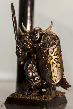 Chaos warrior, mini blister, platic/noglue version by Jawsofhana