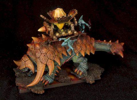 Lizardmen Bastiladon by medows