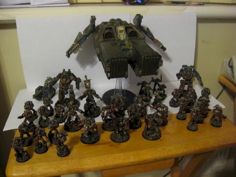 Astral Claws Army by Martin Lymer