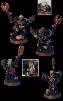Another salamander's chaplain by Brother Kadmaeus