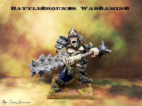 Ogre Kingdoms Tyrant by Battlegrounds Wargaming
