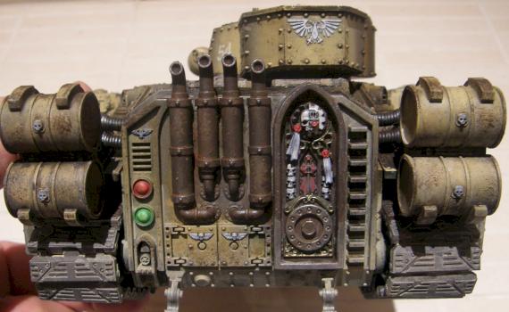 Baneblade Tallarn Back side by Midgaard