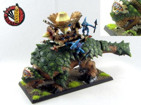 Lizardmen Bastiladon by agyar