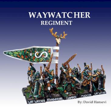 WOOD ELVES - Waywatcher Regiment by lev trotskij