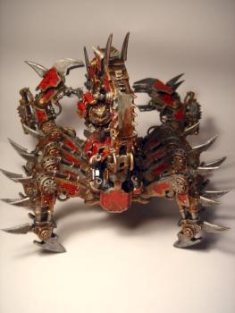 Brass Scorpion rear view by megamat008