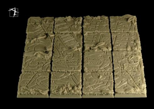 AZTEC bases 25X25 mm by Art Factory