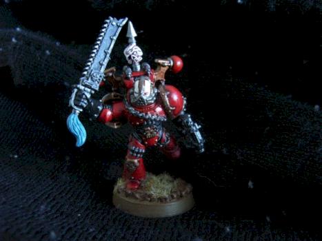 khorne brass skull legion trooper by khaagor