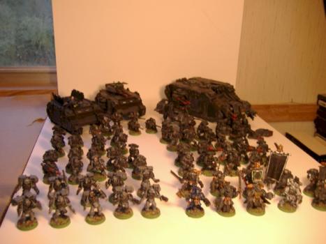 Space Marine Army by dandrews390