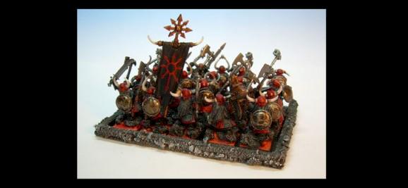 chaos dwarf army by iamahobgoblin