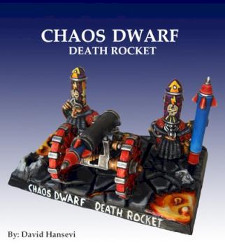 CHAOS DWARFS - Death Rocket by lev trotskij