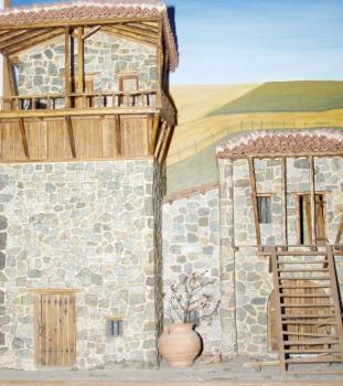 SCRATS HOUSE2 IN PILIO-GREECE by jim modelart