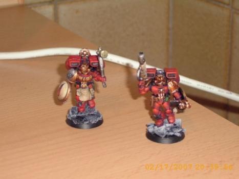 Blood Angel Honor Guard by Hanutta