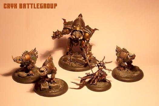 Cryx Battlegroup by Squirrelsquid
