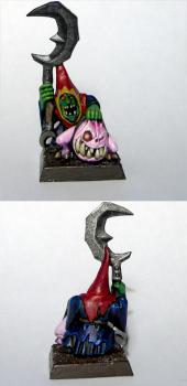 Night Goblin Big Boss with Squig by Interositor