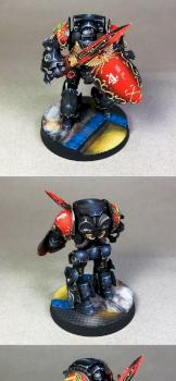 Legio Custodes Contemptor-Galatus Dreadnought by TheBirdsAreBlack