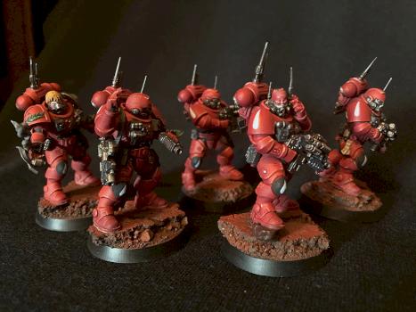 Primaris infiltrators Blood Angels by Soyg