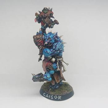 Blood bowl troll by Thilialin
