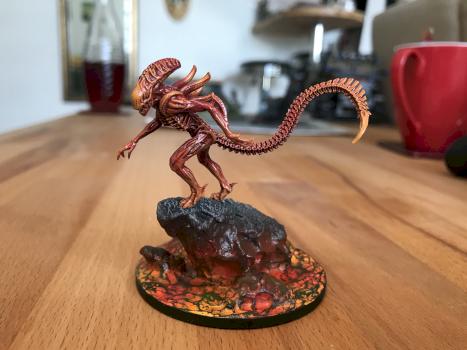 Volcano Alien by Veliks
